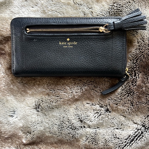 🚨Flash Sale!!!Kate Spade Pebbled Black Leather Set - Picture 3 of 11